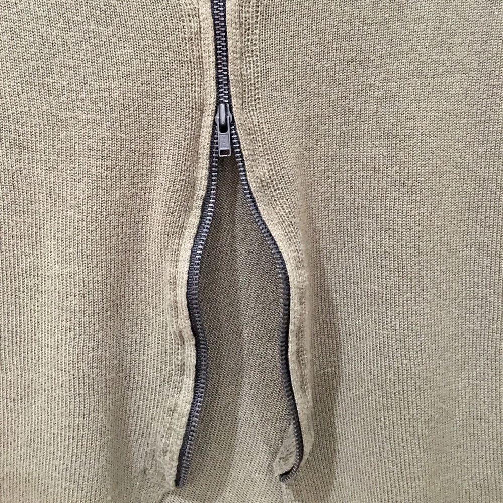 Guess Reversible Zipper Sweater - Picture 3 of 3